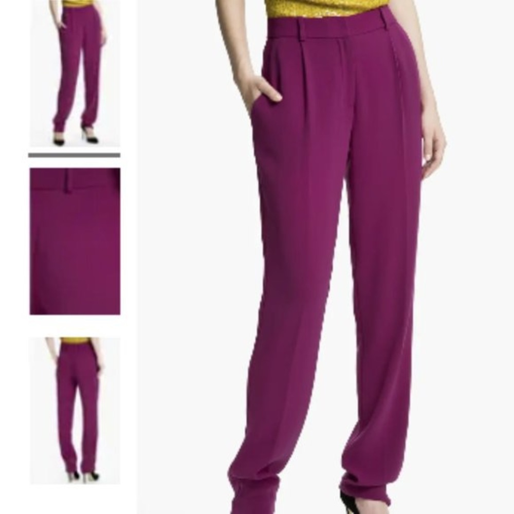 Diane von Furstenberg Jacques cady crepe trouser